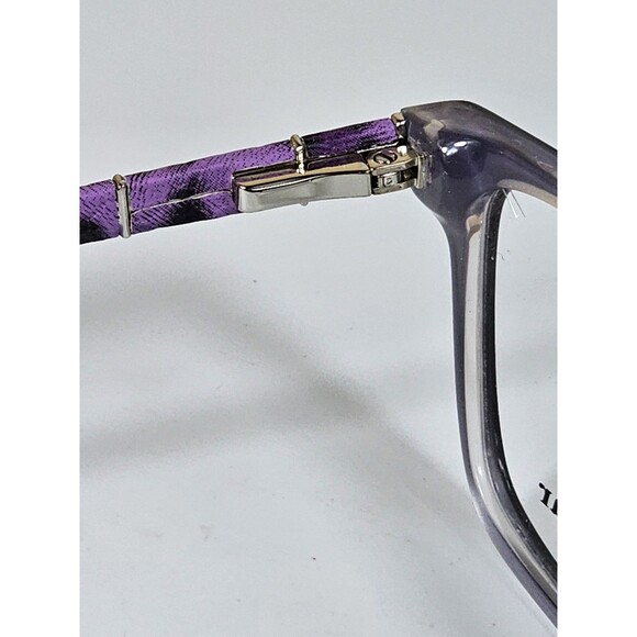 GIANNI PO L & L WOMEN'S EYEGLASSES GP6115 52/17 140 PURPLE/CRY NEW - Picture 8 of 13